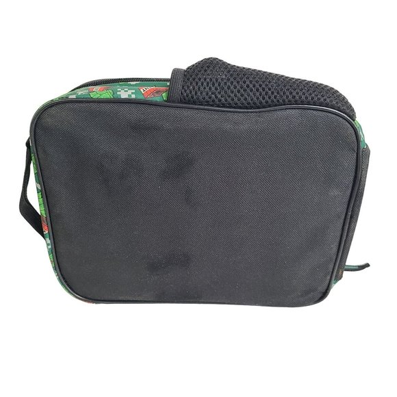Minecraft Lunch Box Creeper TNT Boys 3 Compartment 10" Plastic Black Insulated - Picture 3 of 13
